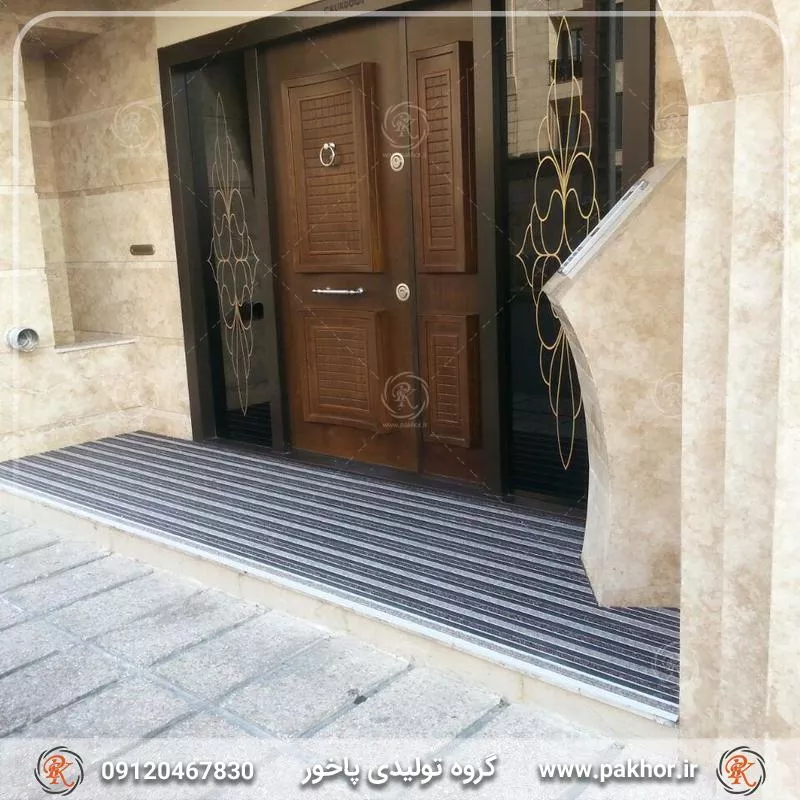 نمونه اجرا شده پادری آلومینیومی دو سانتی کد M4